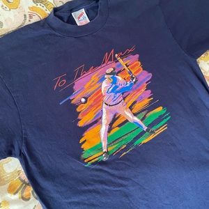 Vintage Baseball To The Max Graphic Tee 